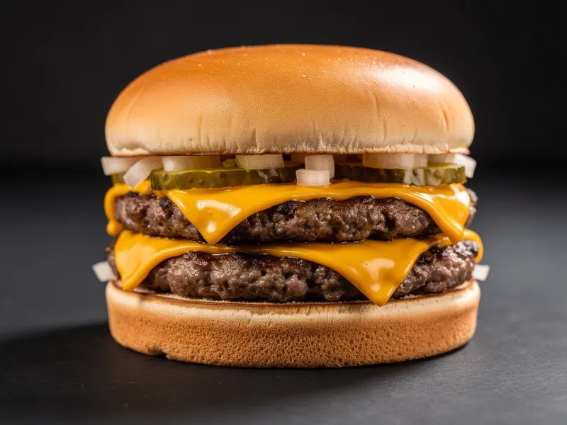 McDonald's Double Cheeseburger