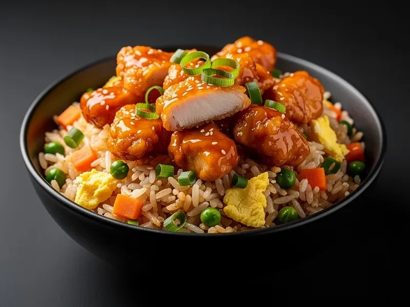 Panda Express Panda Bowl (Orange Chicken + Fried Rice)