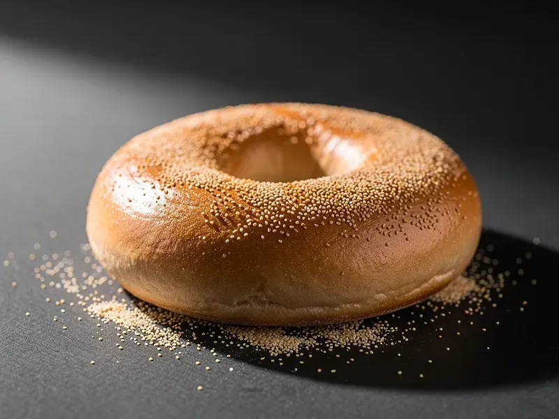 Panera Bread Plain Bagel