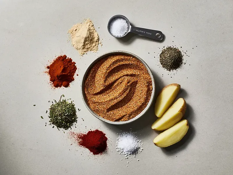 Step 2: Combine the paprika, garlic powder, onion powder, cayenne, oregano, thyme, black